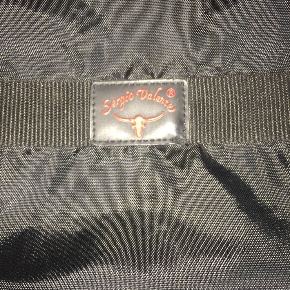 Vintage Sergio Valente 2 Piece Travel Set Bags Shaving Toiletry Bag Carry On Bag View 3